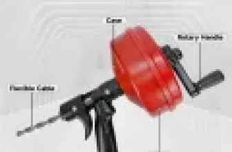 Heavy Duty Drain Snake Auger Manual/Electric 5-10m Length Pipe Dredging Machine Quickly Double Mode Drain Clog Remover Kitchen Sink