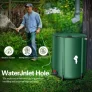 Collapsible Rain Barrel Waterproof Foldable Garden Water Storage Debris Screen Durable Water Storage Container Garden Irrigation